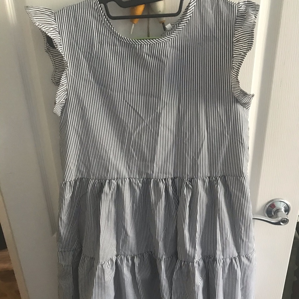 Tiered Baby doll dress with ruffles